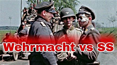 Comparison: Wehrmacht vs. SS .